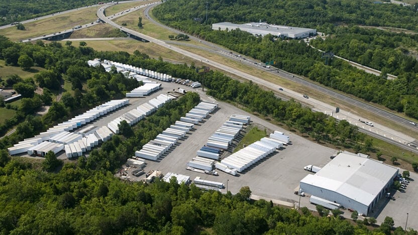 Nashville, TN trailer parking lot